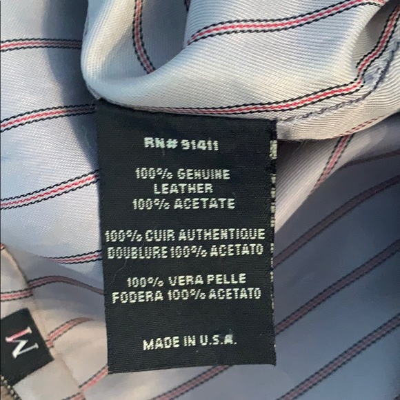 Rozae Nichols Leather Pencil Skirt Silk - Picture 9 of 10